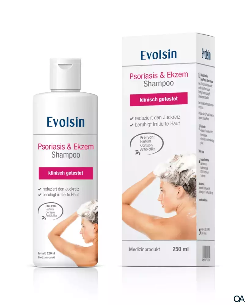 Evolsin Ekzem & Psoriasis Shampoo