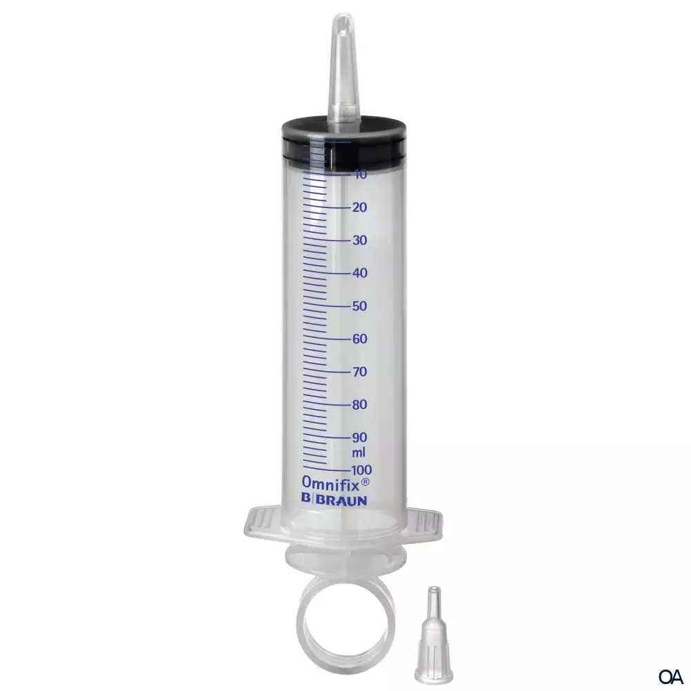 SOL-M™ Alexander-Spritze mit Katheteransatz, mit Luer-Adapter