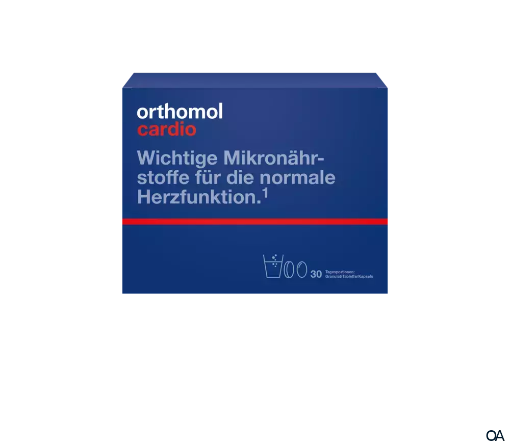 Orthomol Cardio Granulat+Kapseln+Tabletten