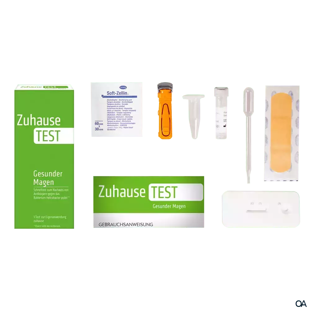 ZuhauseTEST Gesunder Magen Schnelltest-Kit