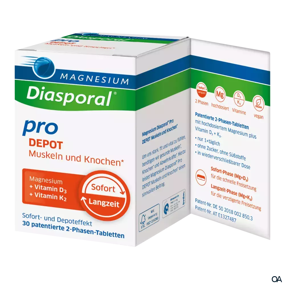 Magnesium Diasporal® Pro DEPOT Muskeln und Knochen* Tabletten