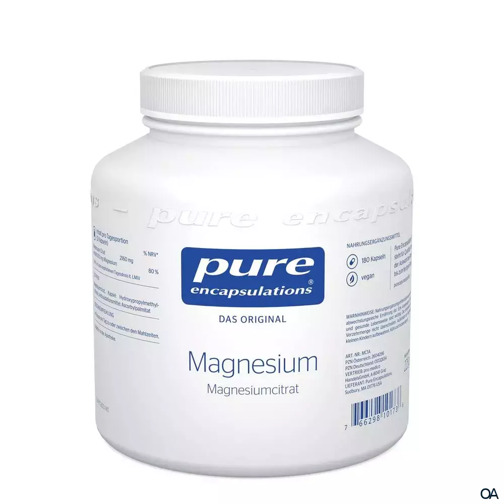pure encapsulations® Magnesiumcitrat