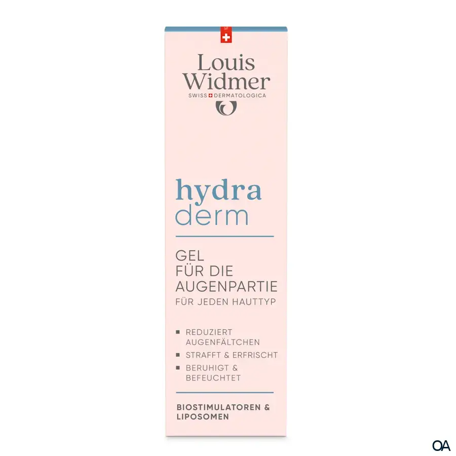 Louis Widmer hydraderm Gel für die Augenpartie - leicht parfümiert