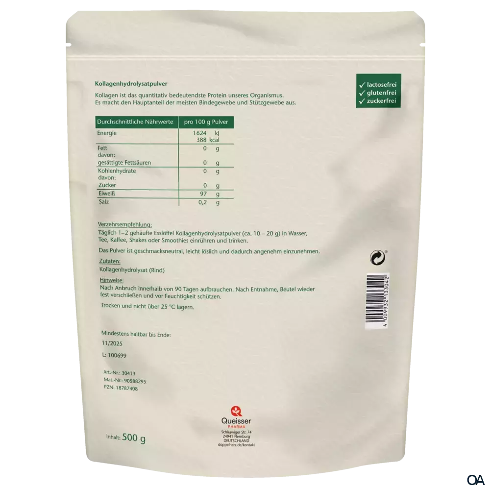 Doppelherz pure Kollagenpulver