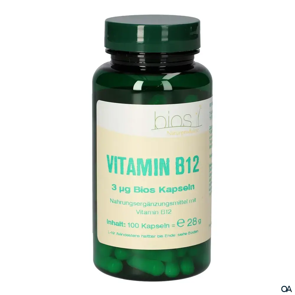 Bios Vitamin B12 3 mcg Kapseln