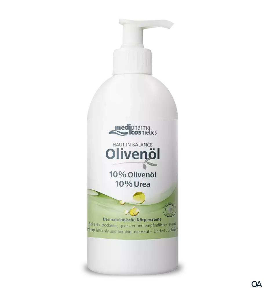 medipharma cosmetics Olivenöl Haut in Balance Dermatologische Körpercreme 10 %