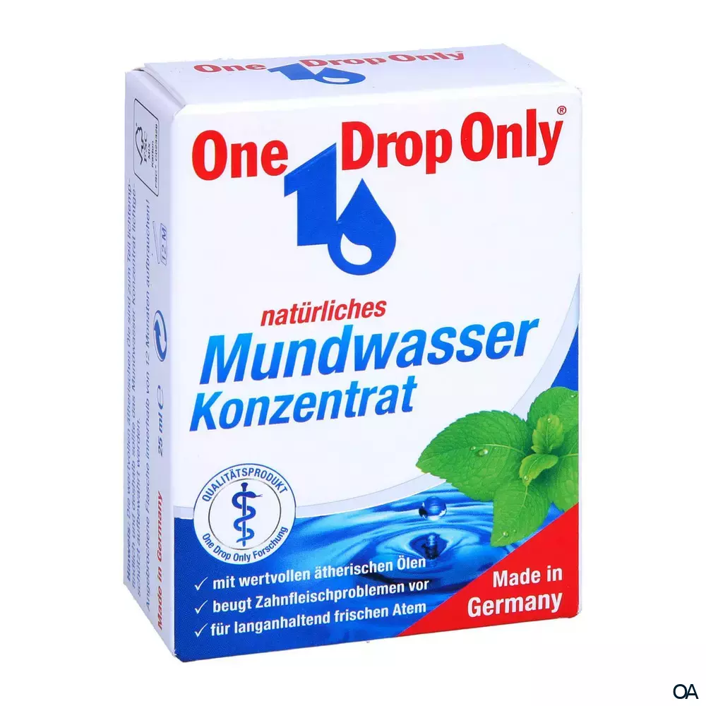 One Drop Only® natürliches Mundwasser Konzentrat