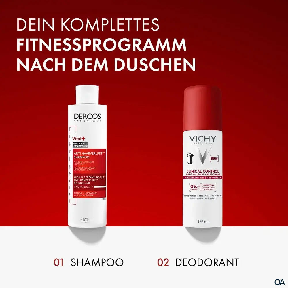 Vichy CLINICAL CONTROL Deo Spray 96H