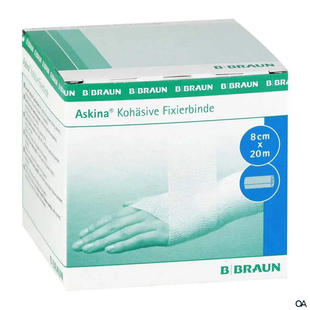 Askina® Kohäsive Fixierbinde 8 cm x 20 m