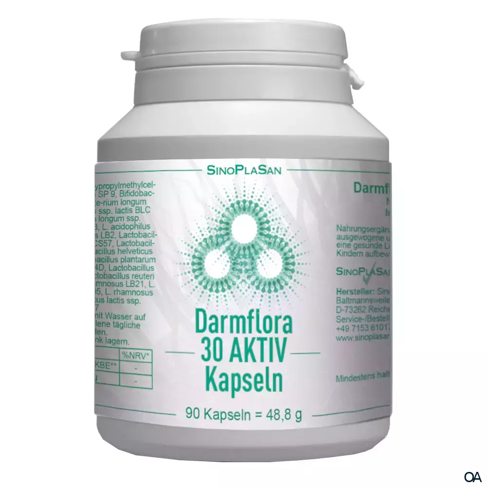 SinoPlaSan Darmflora 30 AKTIV Kapseln