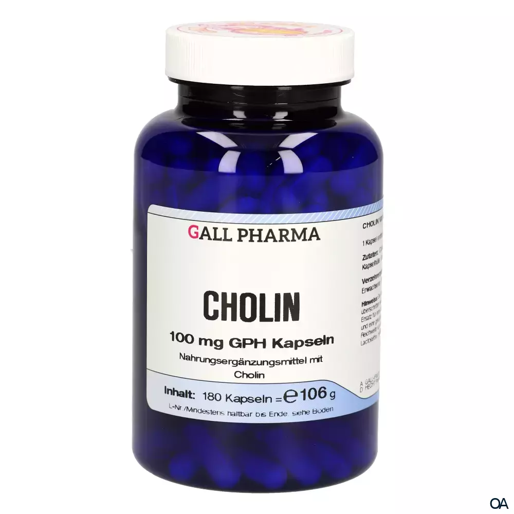 Gall Pharma Cholin 100 mg Kapseln