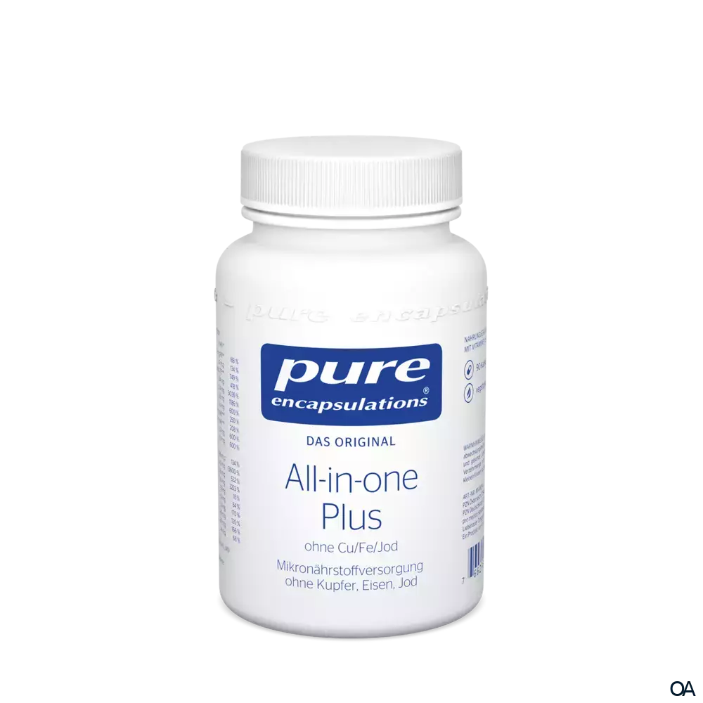 pure encapsulations® All-in-one Plus (ohne Cu/Fe/Jod) Kapseln