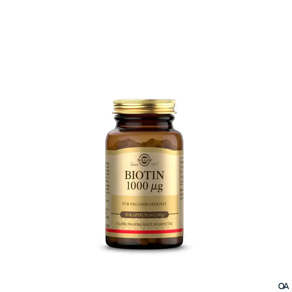 Solgar® Biotin 1000 mcg Kapseln