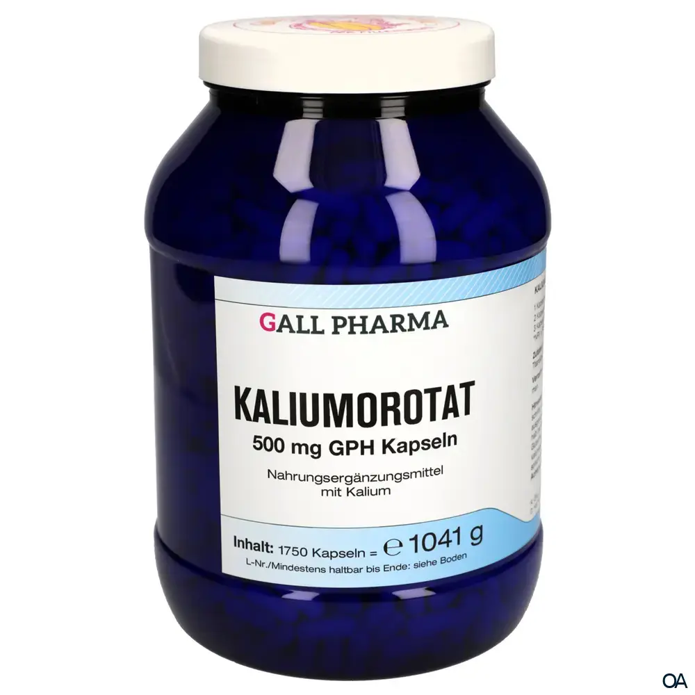 Gall Pharma Kaliumorotat 500 mg Kapseln