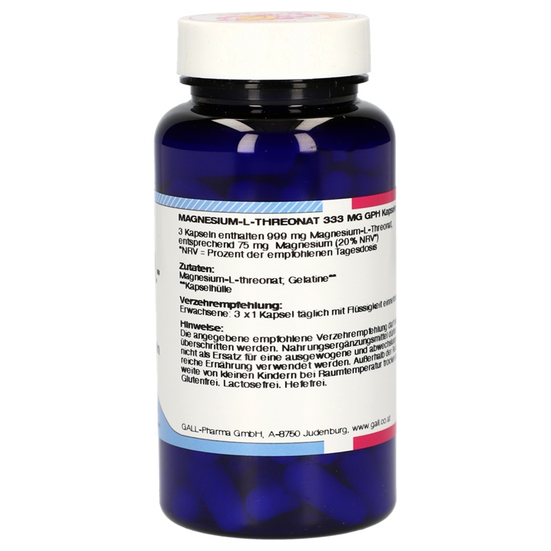 Gall Pharma Magnesium Threonat Kapseln
