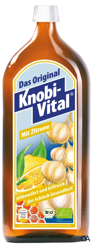 KnobiVital mit Zitrone