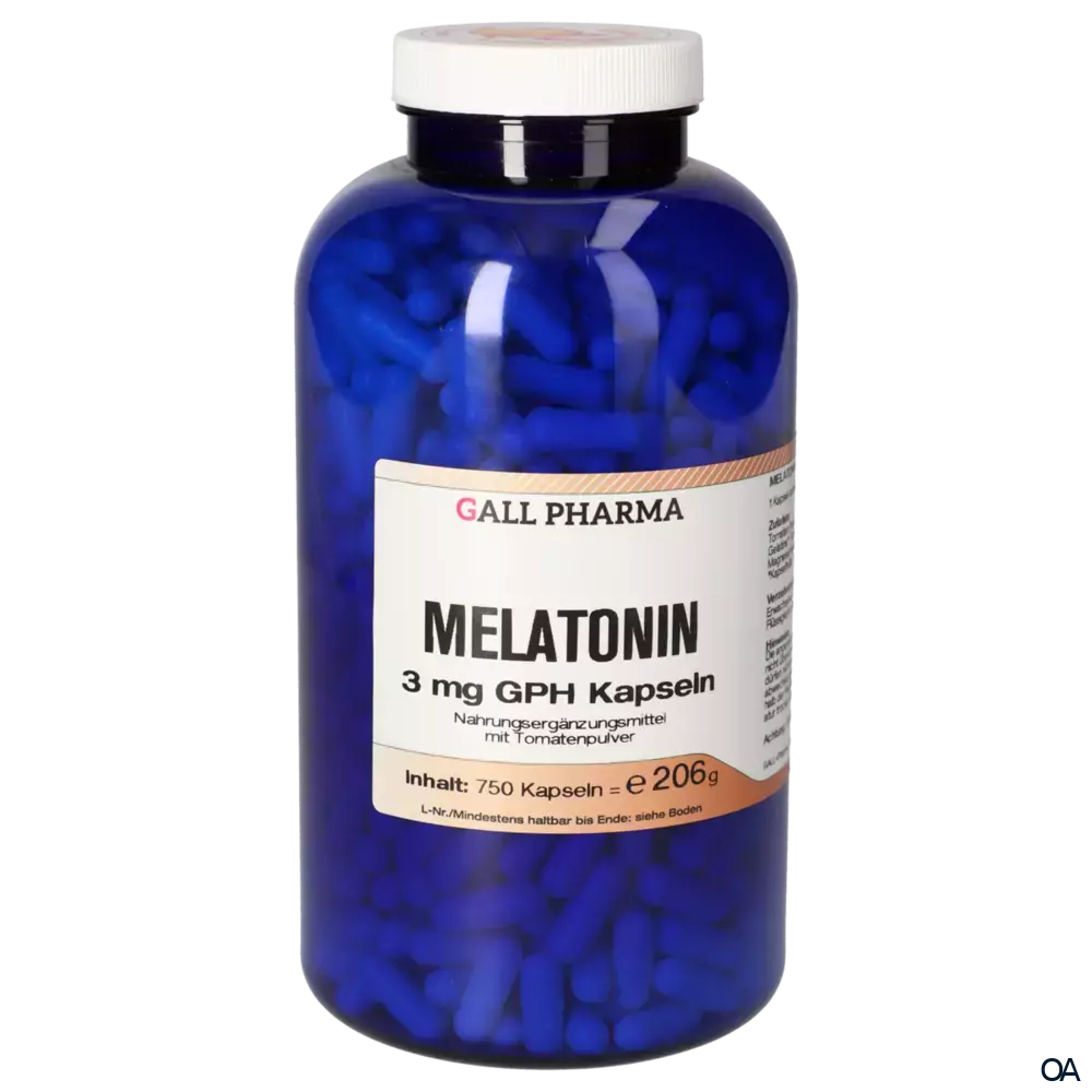 Gall Pharma Melatonin 3 mg Kapseln