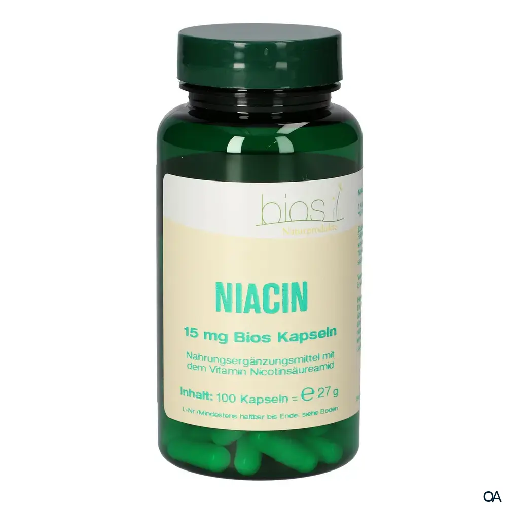 Bios Niacin 15 mg Kapseln
