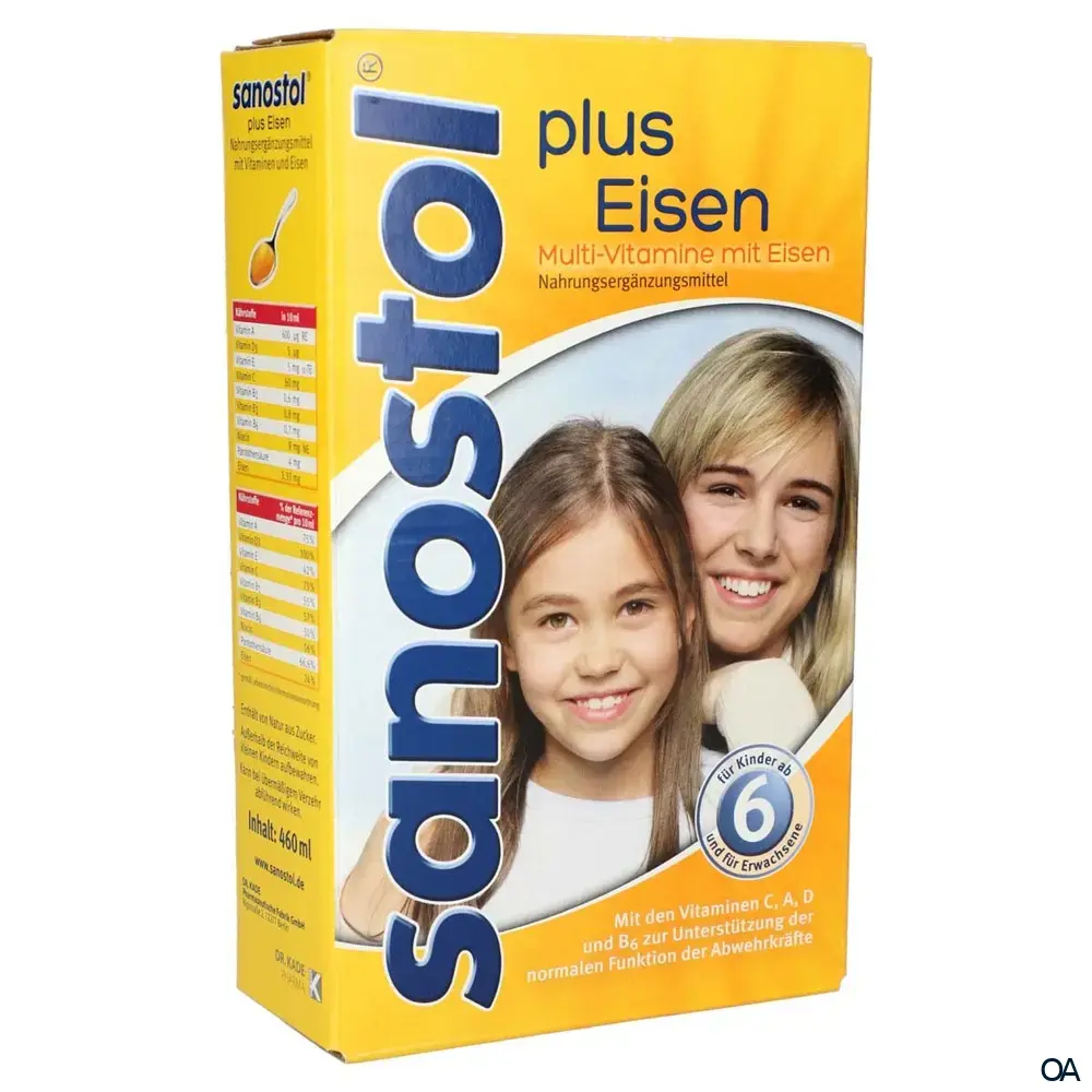 Sanostol® plus Eisen Saft
