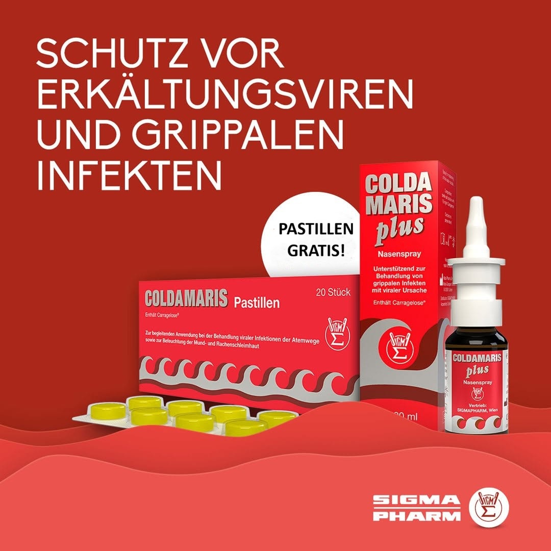 COLDAMARIS plus Nasenspray + GRATIS Pastillen!