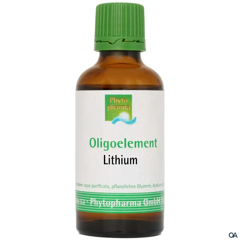 Phytopharma Oligoelemente Lithium Tropfen