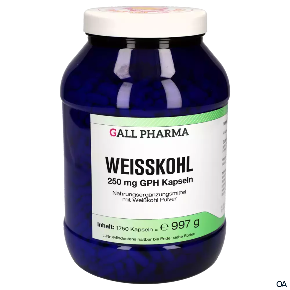 Gall Pharma Weißkohl 250 mg Kapseln