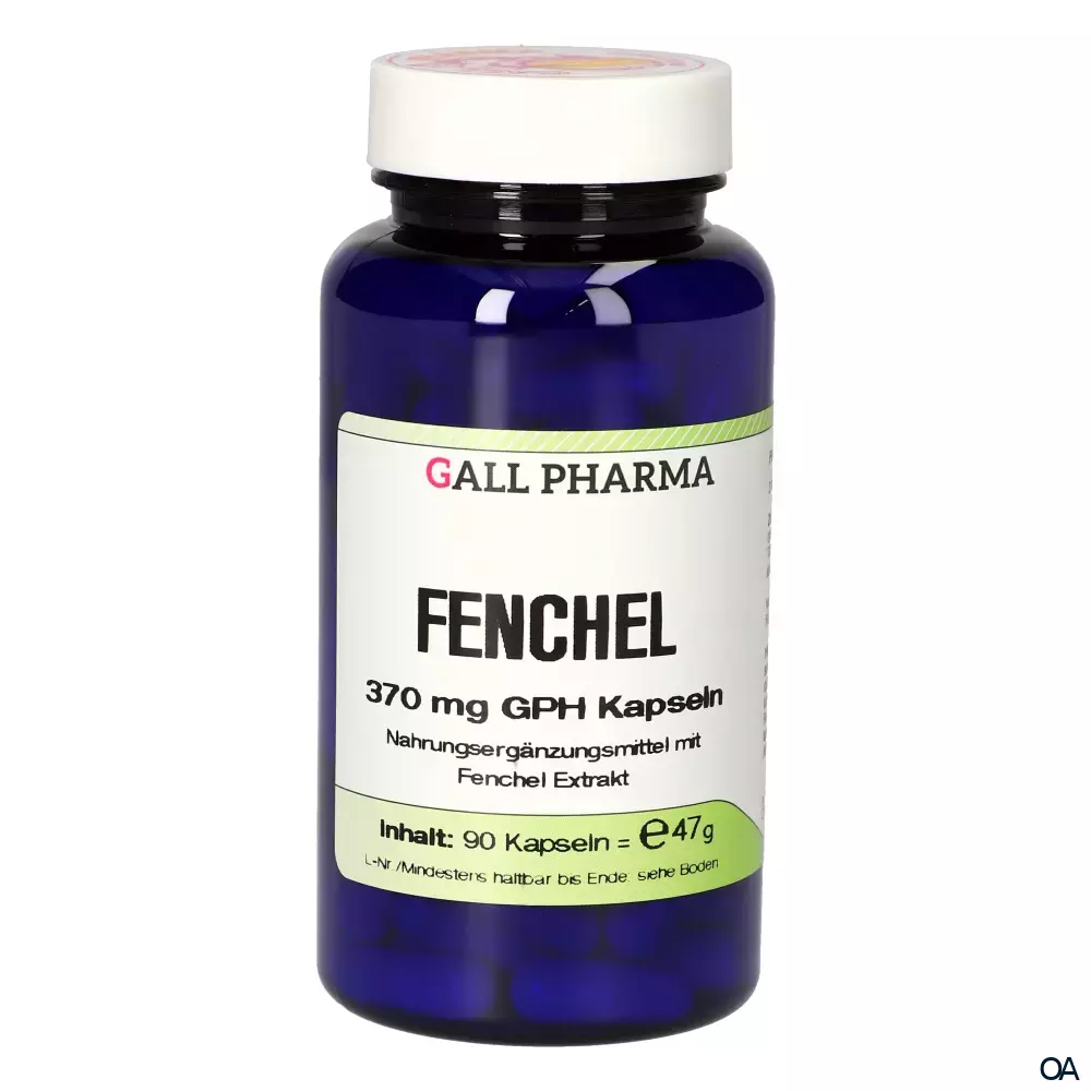 Gall Pharma Fenchel 370 mg Kapseln