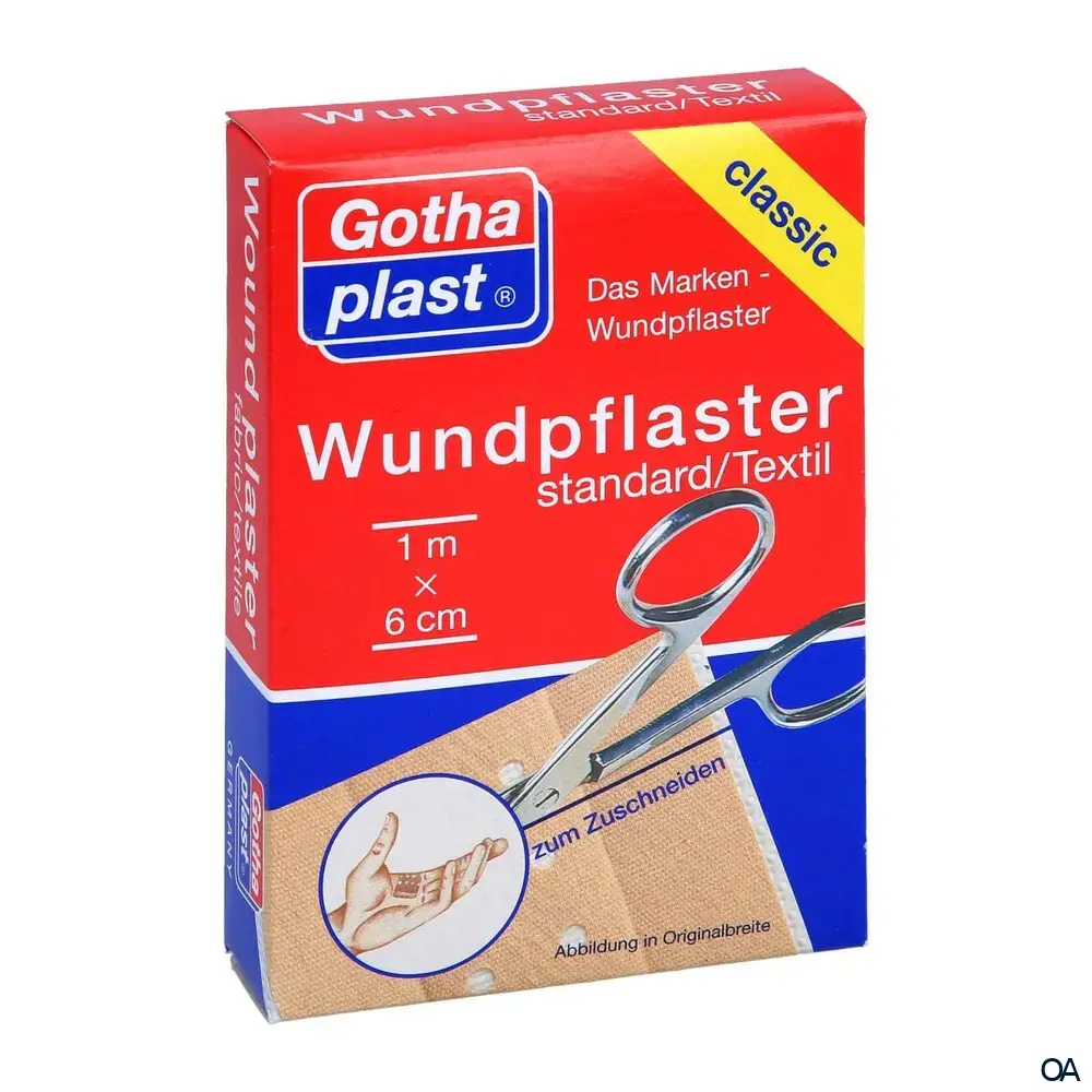 Gothaplast® Wundpflaster Standard/Textil, 1 m x 6 cm