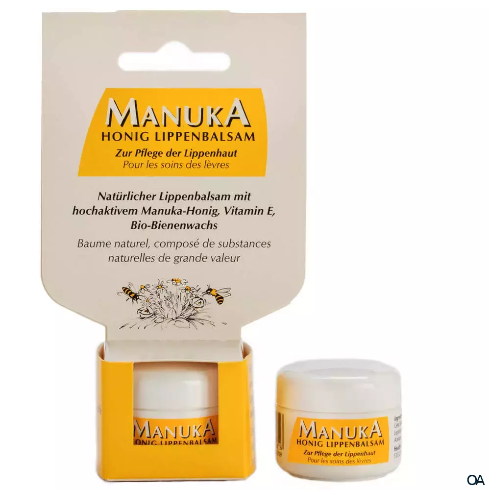 Manuka Honig Lippenbalsam Tiegel
