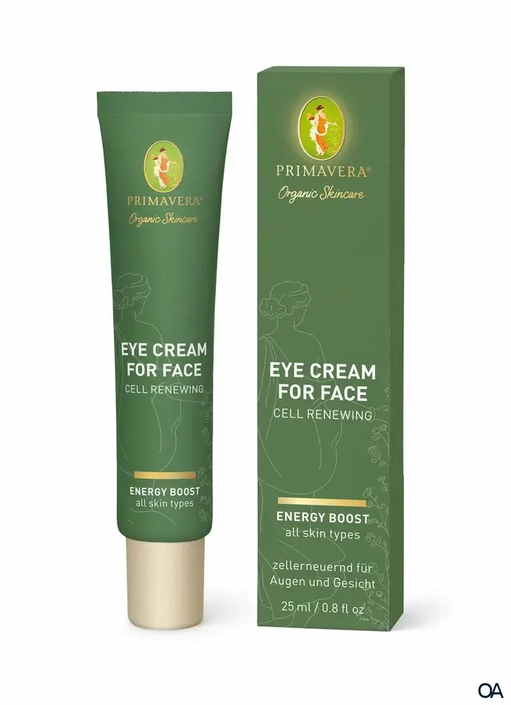 Primavera Energy Boost Eye Cream for Face - Cell Renewing