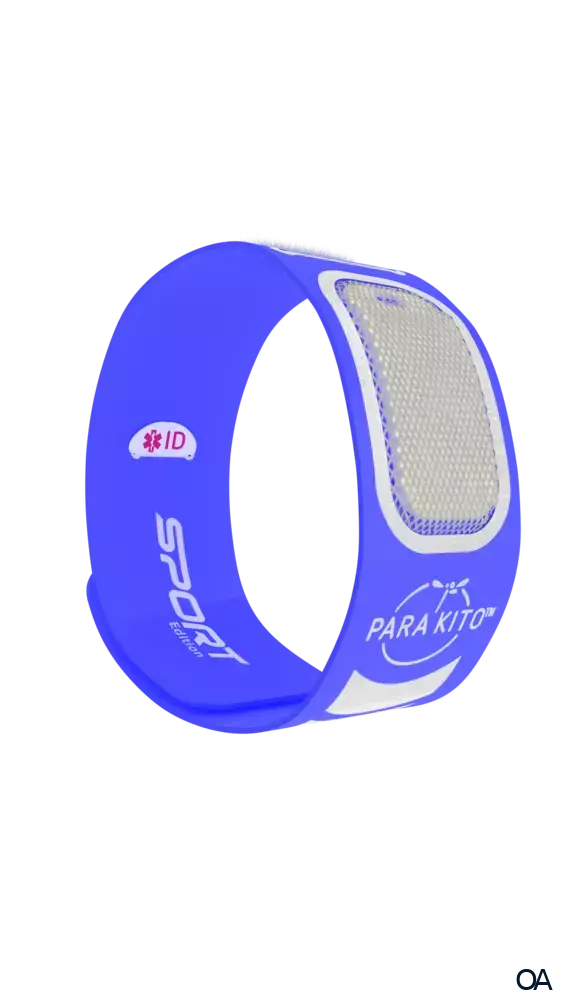 parakito Mückenschutz Armband für Erwachsene - Sport Edition
