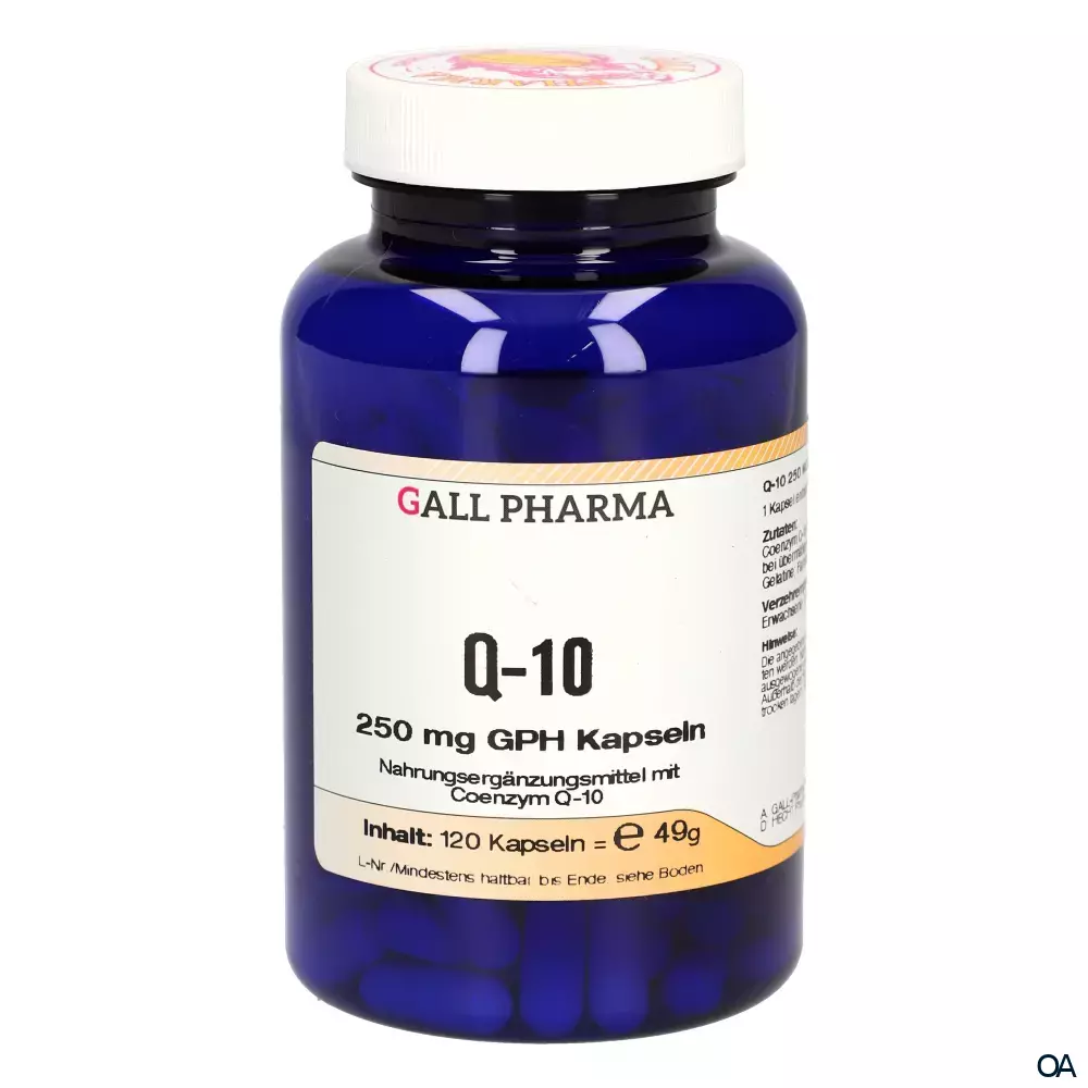Gall Pharma Q-10 250 mg Kapseln