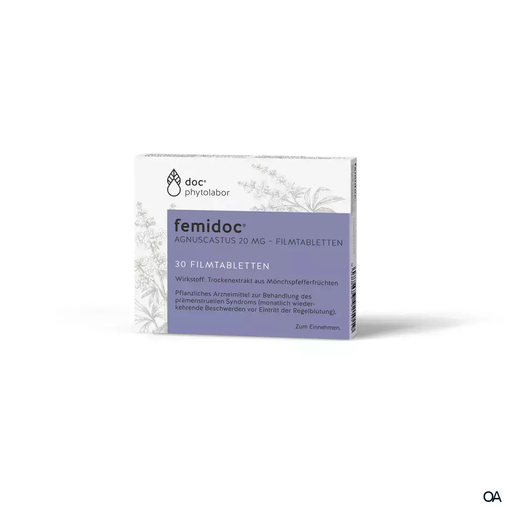 Femidoc® Agnuscastus 20 mg Filmtabletten