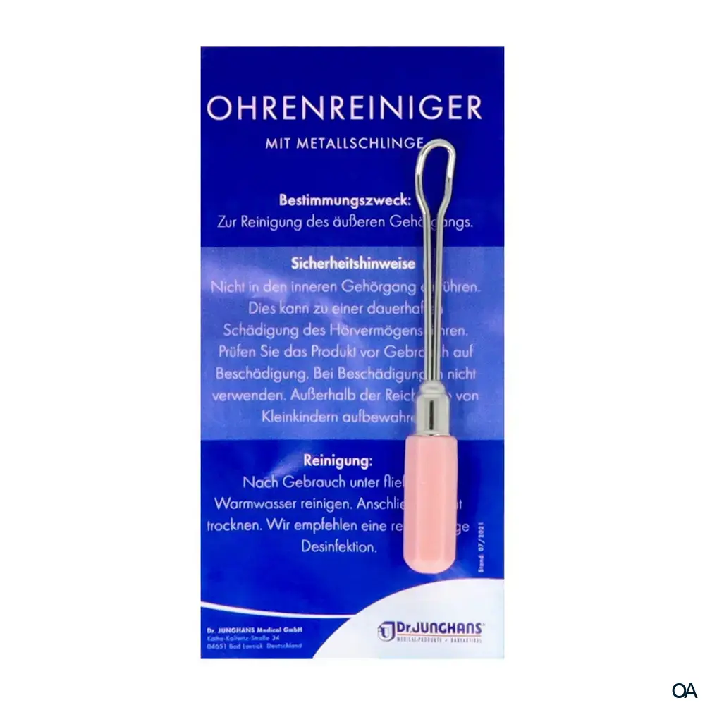 Dr. Junghans Ohrenreiniger mit Metallschlinge