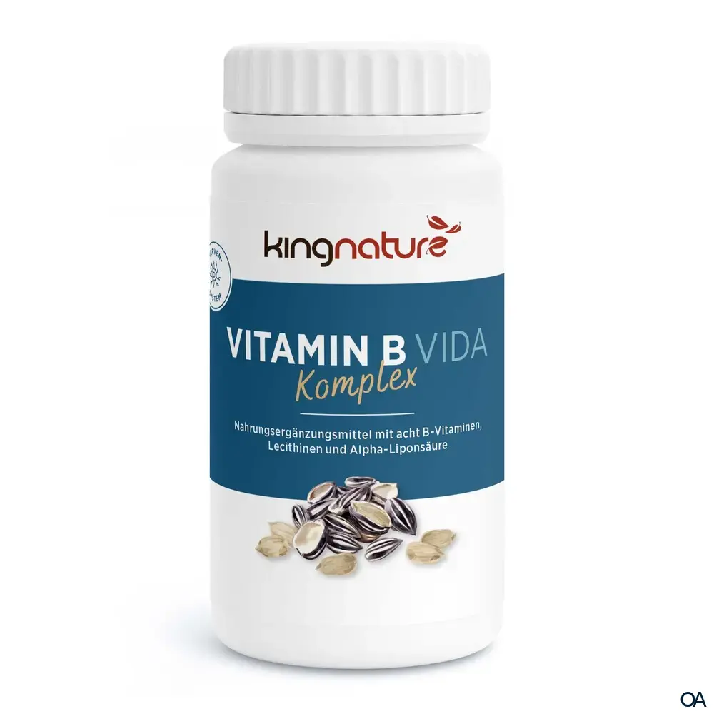 Kingnature Vitamin B Komplex Vida Kapseln