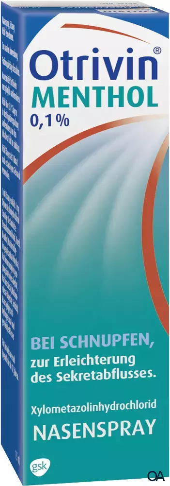 Otrivin® Menthol 0,1%-Nasenspray
