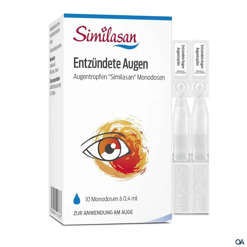 Similasan Entzündete Augen Augentropfen Monodosen 0,4 ml