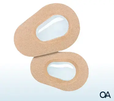 Master Aid® Ortolux® steriler, ergonomischer Uhrglasverband Large - 114 x 80 mm