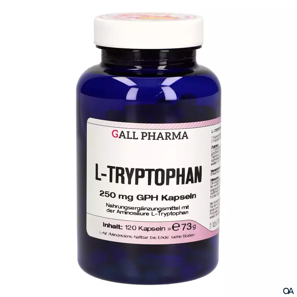 Gall Pharma L-Tryptophan 250 mg Kapseln