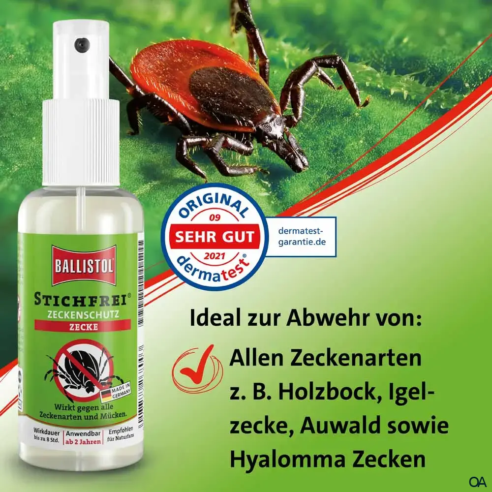 Ballistol Stichfrei® Zecke Zeckenschutz Spray