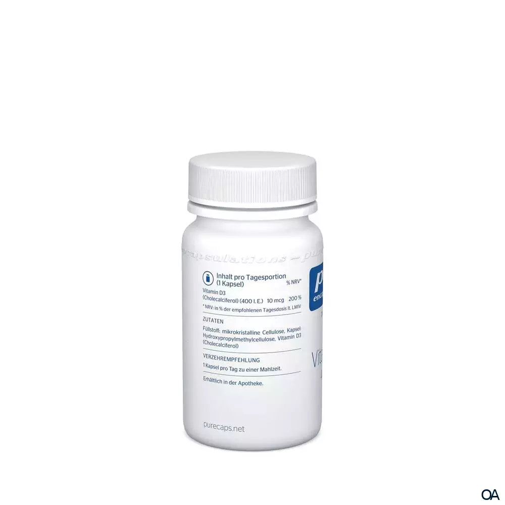 pure encapsulations® Vitamin D3 400 I. E.