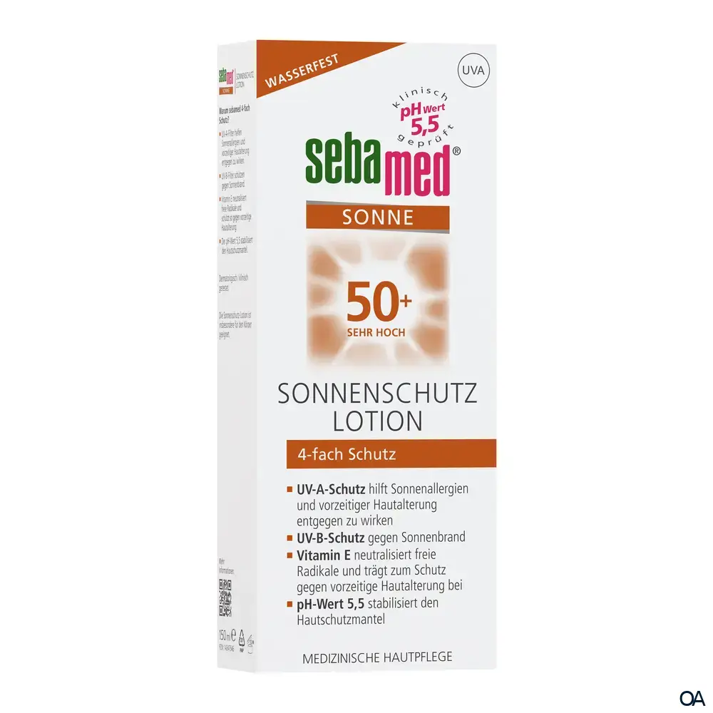 Sebamed Sonne Sonnenschutz Lotion 50+