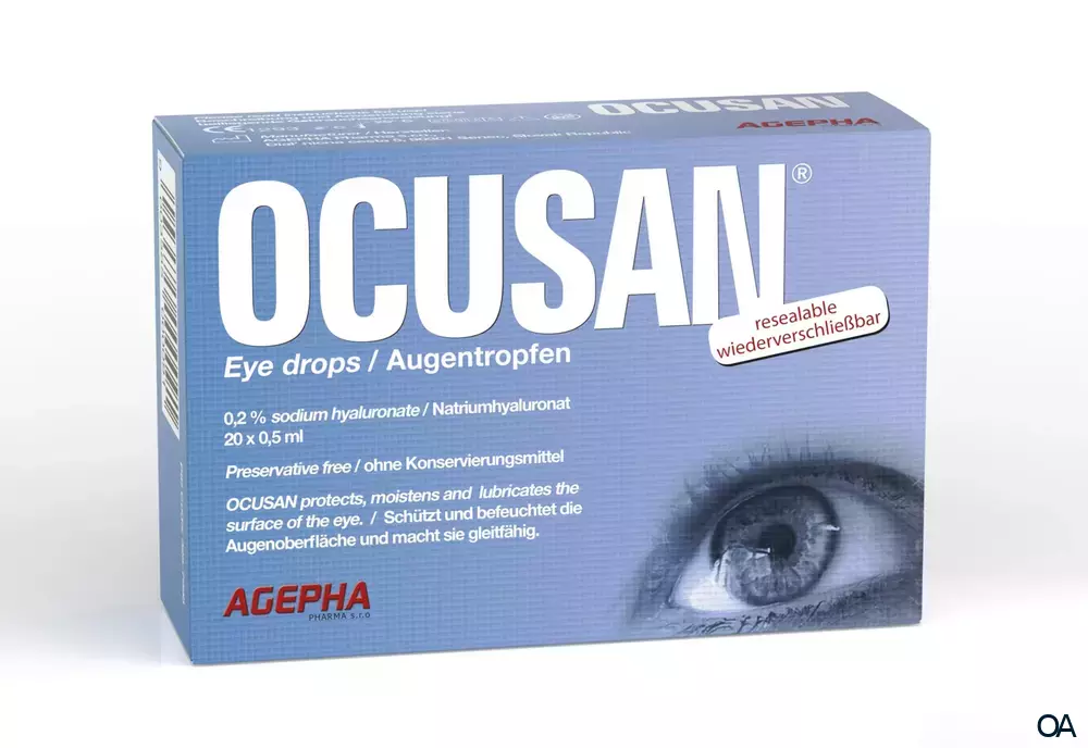 Ocusan® Einmal-Augentropfen 20x0,5ml