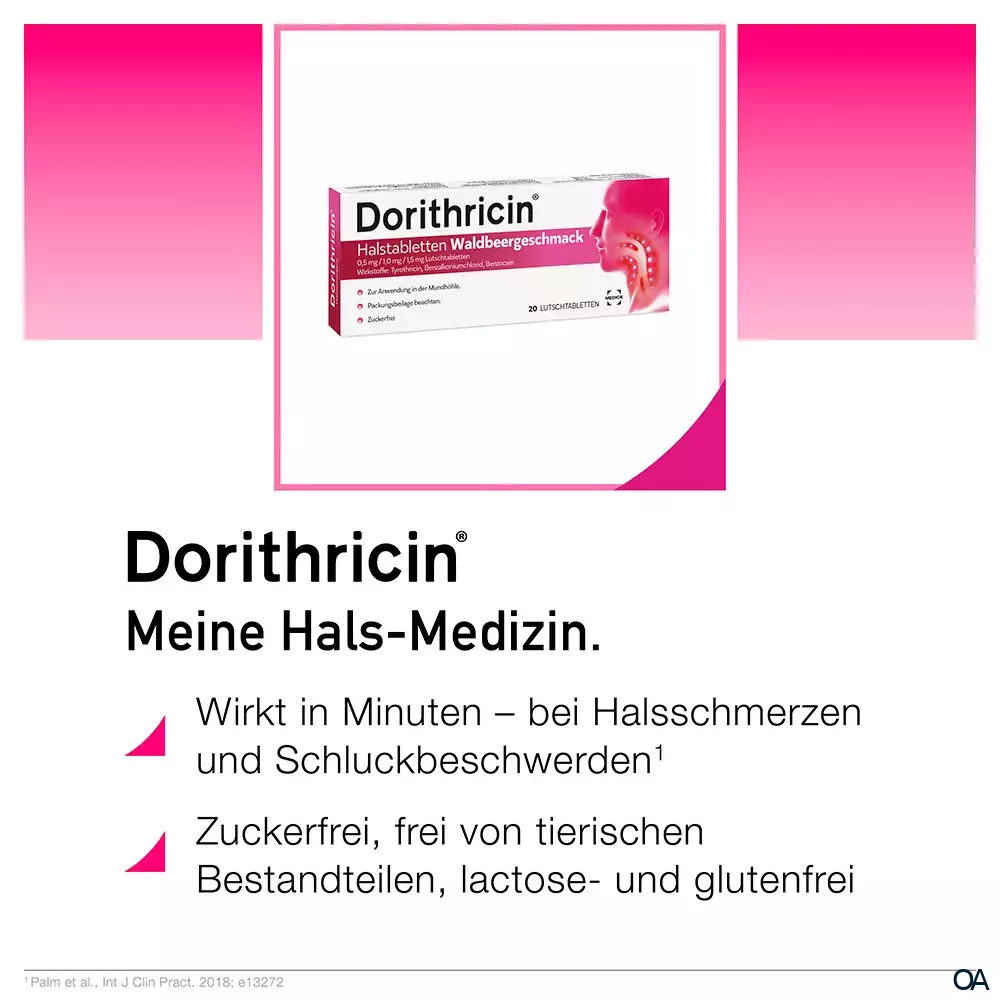 Dorithricin® Halstabletten Waldbeere