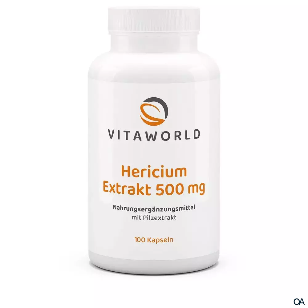 Vitaworld Hericium erinaceus Extrakt 500 mg Kapseln