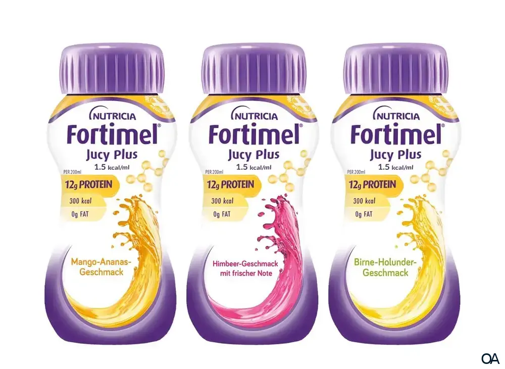 Nutricia Fortimel Jucy Plus Mischkarton 200 ml
