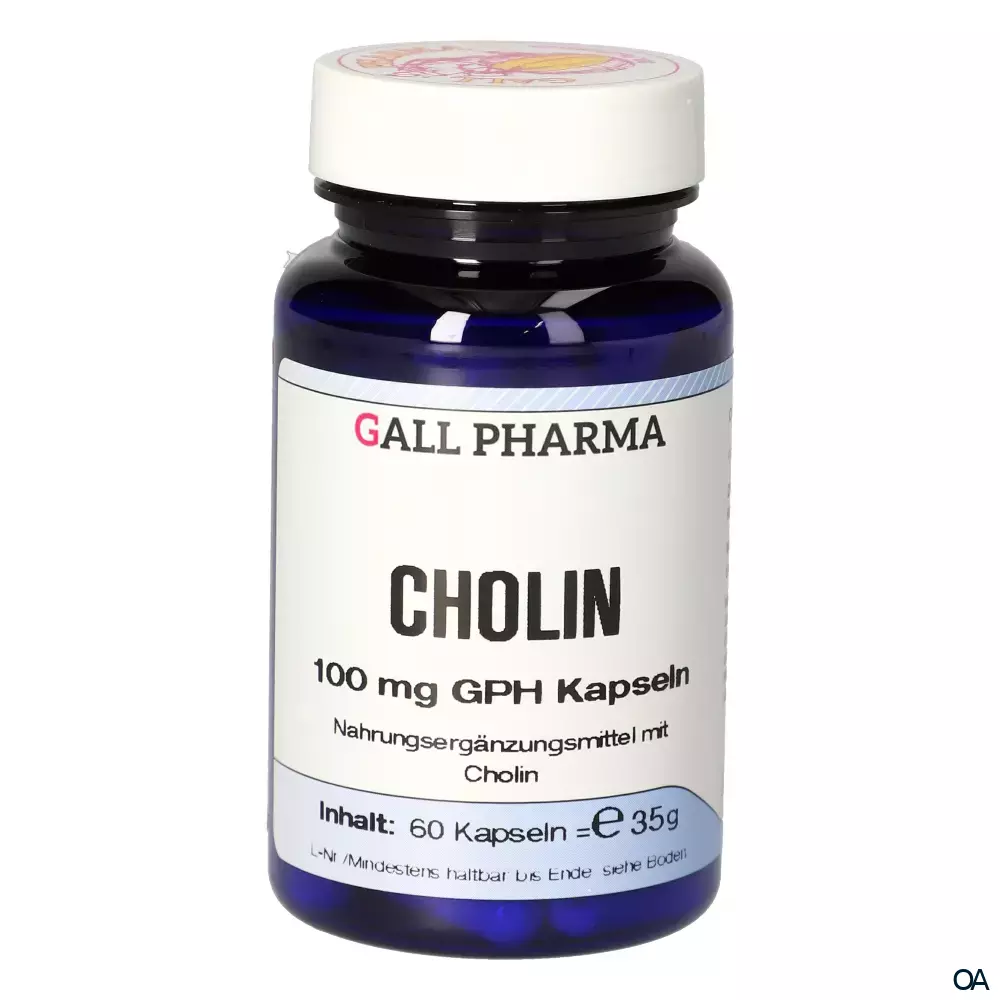 Gall Pharma Cholin 100 mg Kapseln