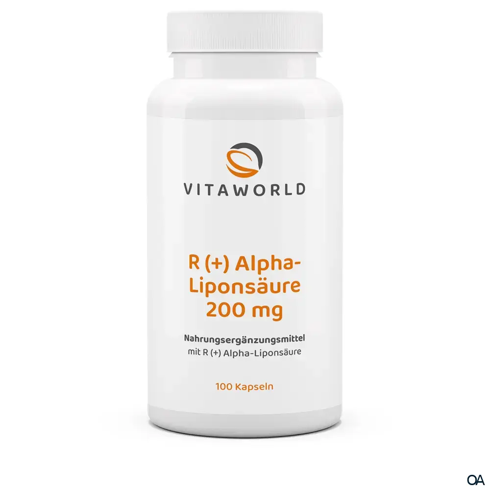 Vitaworld R (+) Alpha-Liponsäure 200 mg Kapseln