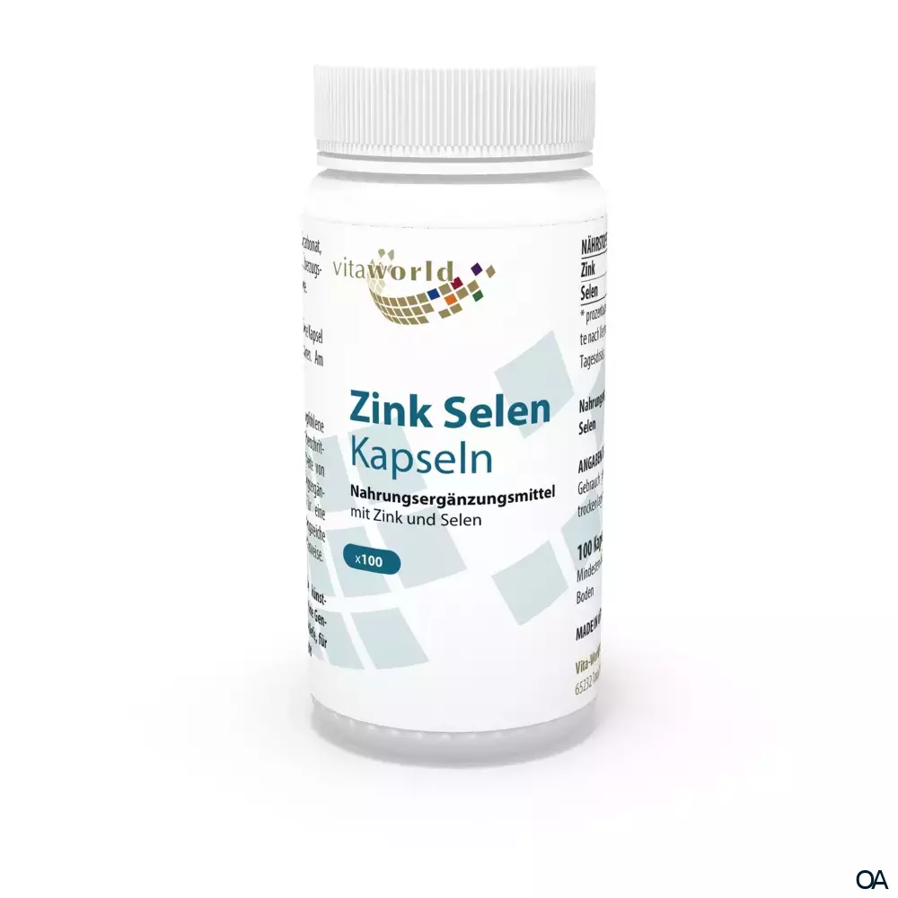 Vitaworld Zink Selen Kapseln