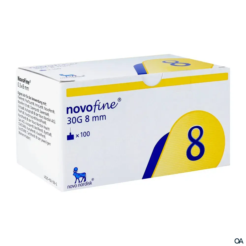 NovoFine® Insulinpen-Nadeln 30 G (0,3 x 8 mm)